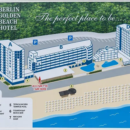 Studio-golden Sands Sea View-berlin Golden Варна